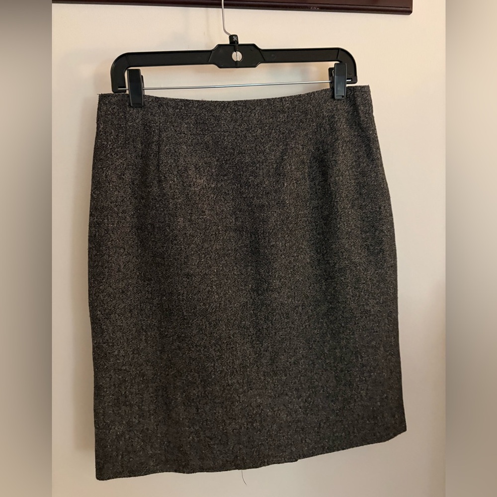 Banana Republic Charcoal Pencil Skirt